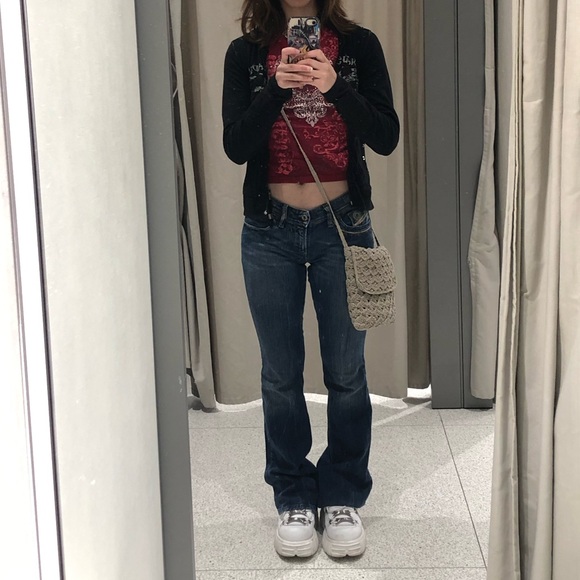 Diesel blue flared jeans 25 - Picture 6 of 6